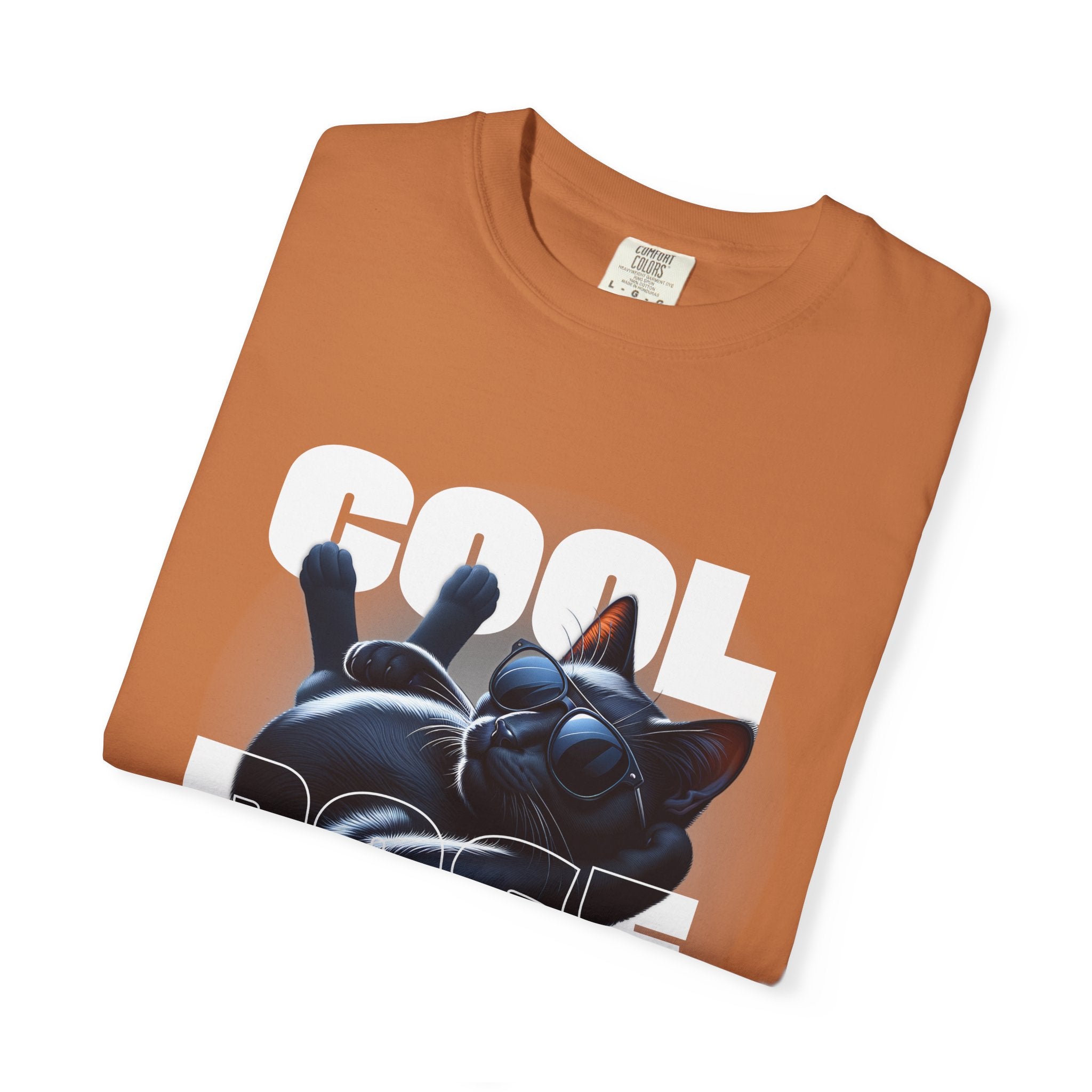 Cool Pose Cat T-Shirt — "Every Cat Deserves to Look Fabulous" Graphic Tee