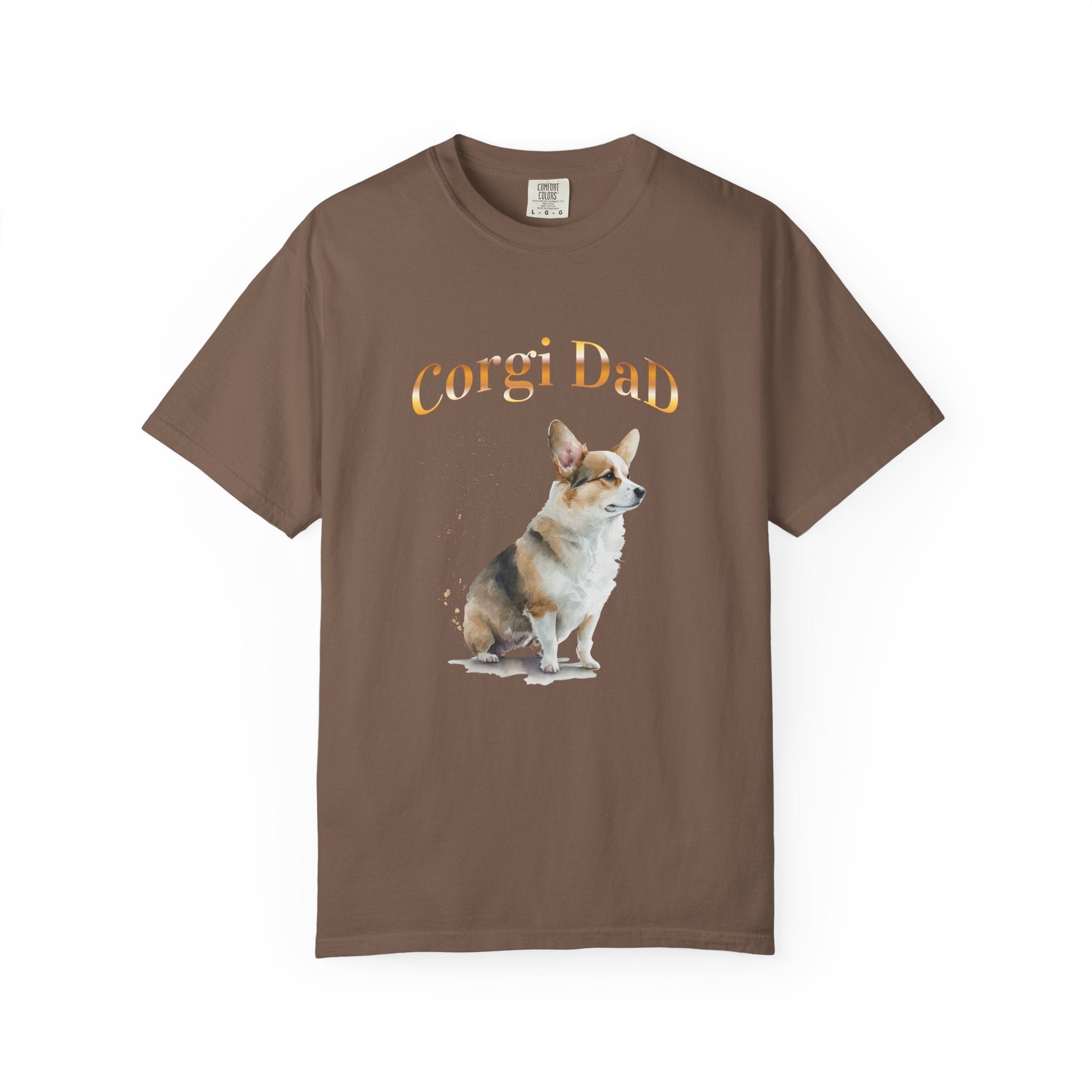 Corgi Dad T-Shirt — Cute Corgi Dog Dad Tee, Gift for Corgi Lovers