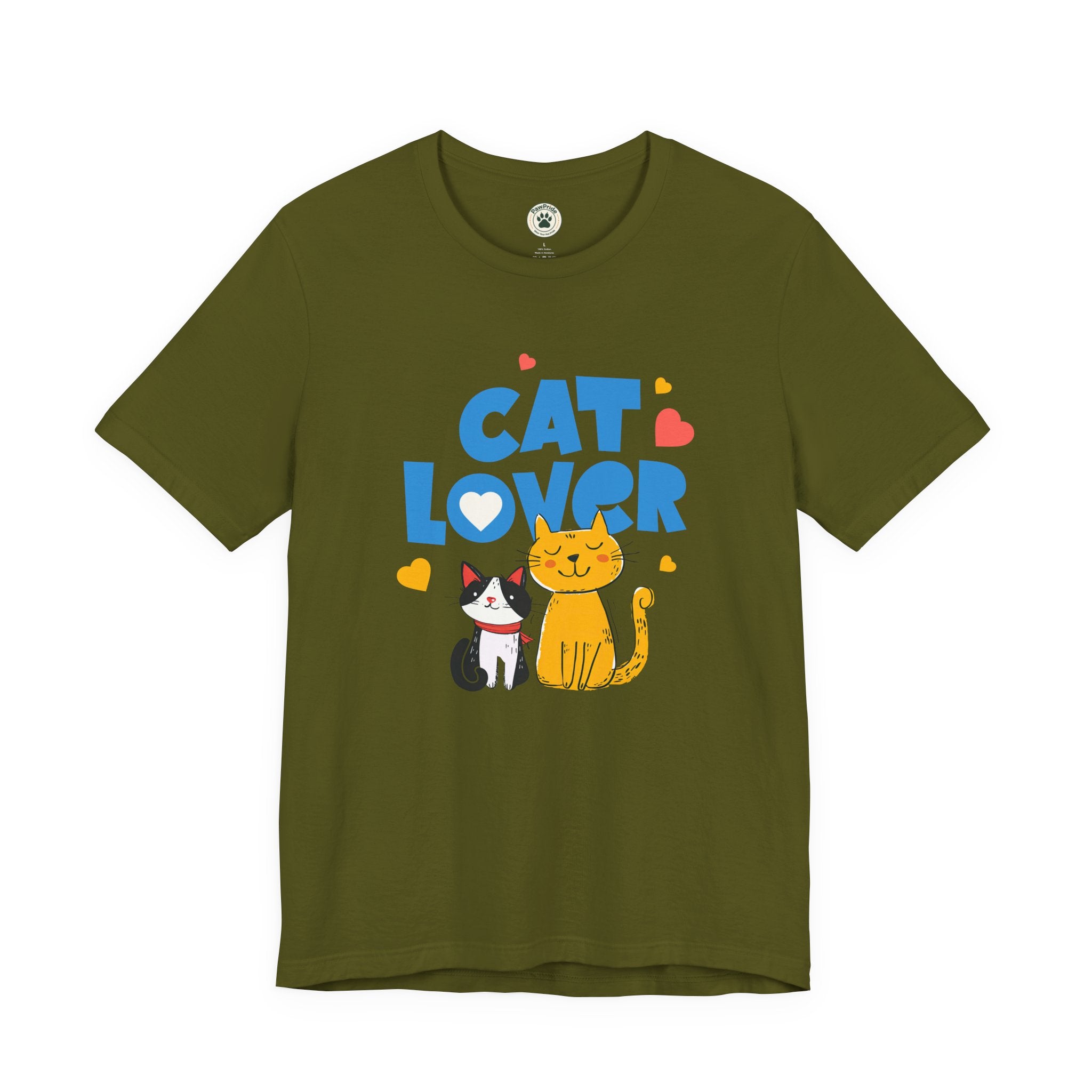 Cat Lover T-Shirt — Cute Cartoon Cats Graphic Tee
