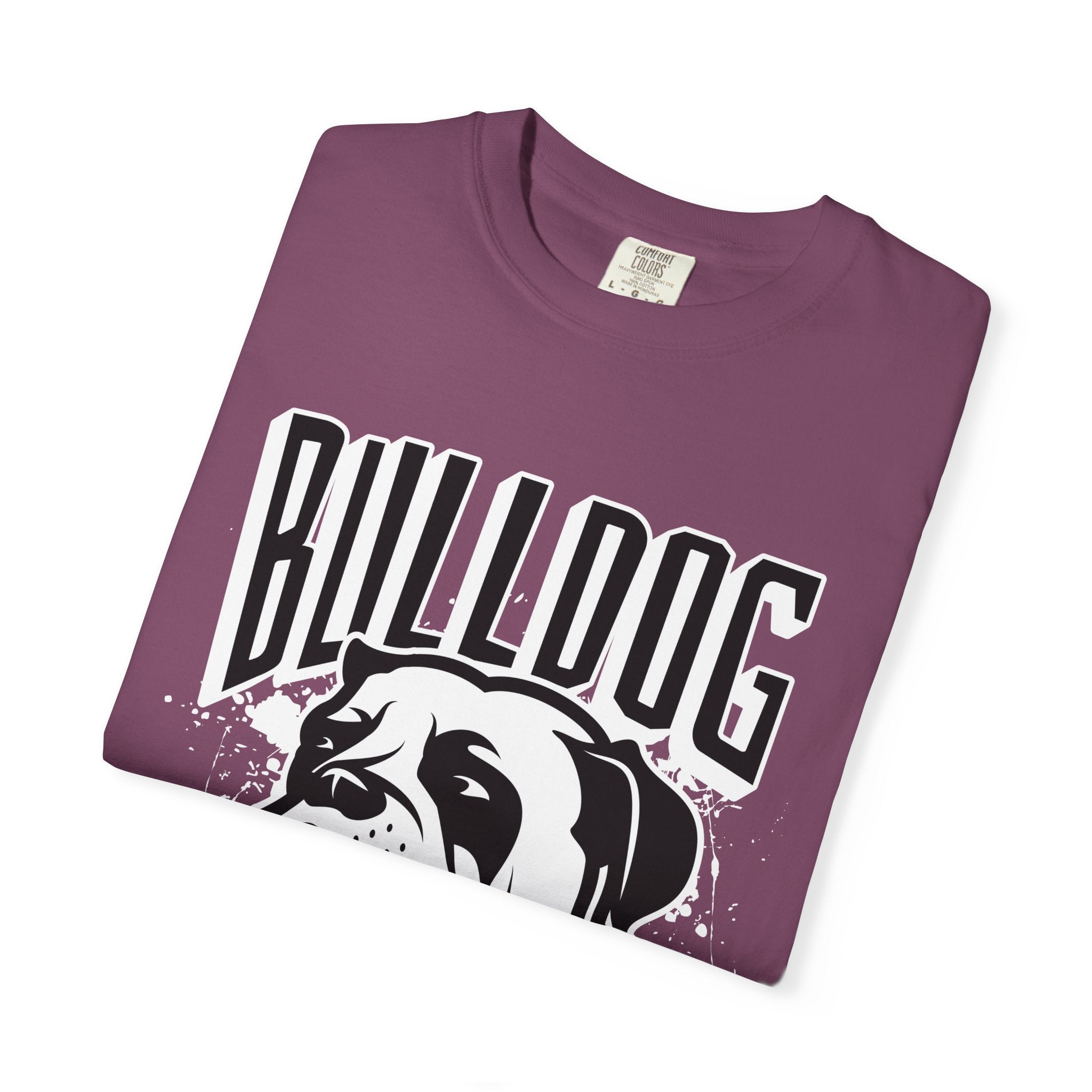 Bulldog Graphic T-Shirt — Vintage Team Mascot Tee