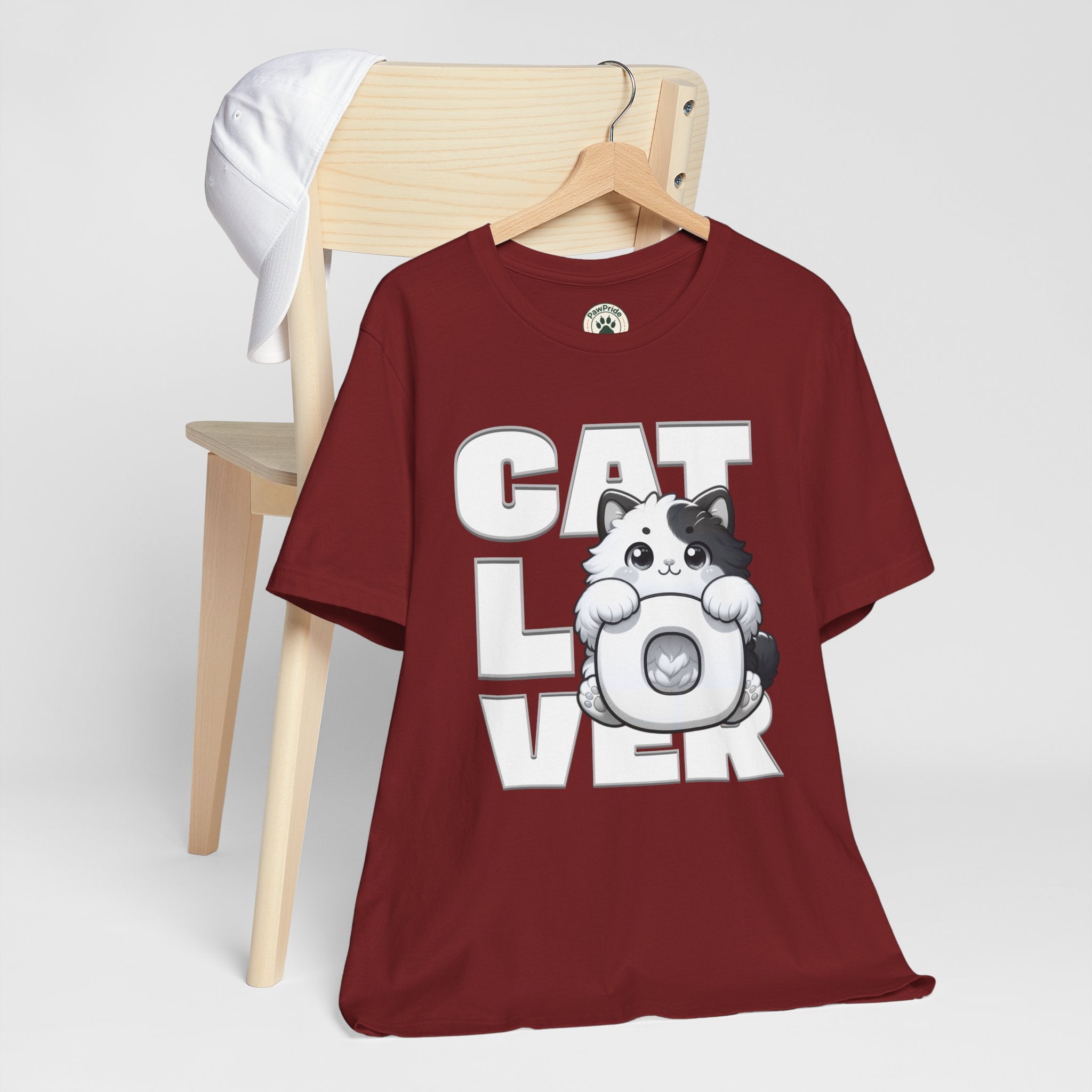 Cat Lover T‑Shirt — Cute Kitten Donut Graphic Tee for Cat Fans