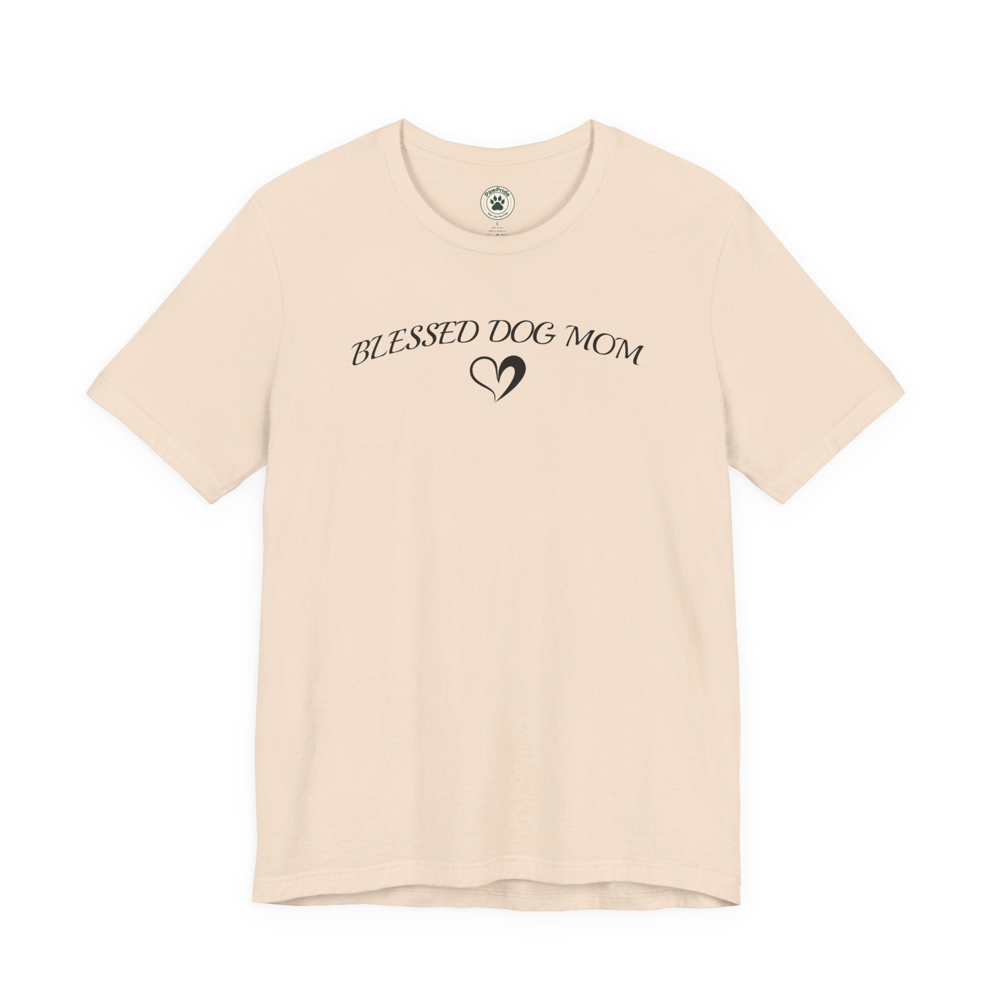 Blessed Dog Mom Tee — Women's Dog Mom Shirt with Heart