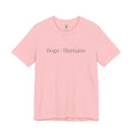 Dogs > Humans Tee — Minimalist Dog Lover T-Shirt