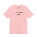 Dog Lover Tee — "just a girl who loves her DOG" Script Graphic T-Shirt